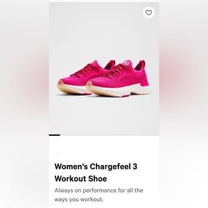 Lululemon Chargefeel 3 Workout Shoe